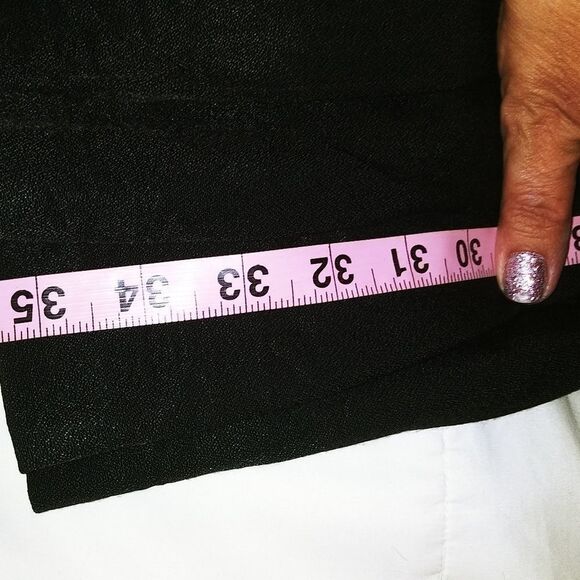 Black 80s Drop Waist Pleated Dress, So Cute-Great Condition! - Picture 7 of 9